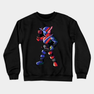 Kamen Rider Build Chibi Crewneck Sweatshirt